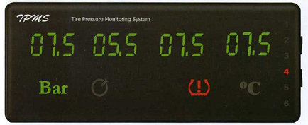 Система контроля давления в шинах PARKMASTER  TPMS-6-08